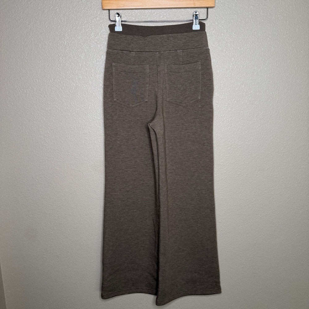 OGL FuzzLuxe Double Waistband Straight Leg Pants – Espresso Brown- XS - Picture 8 of 10
